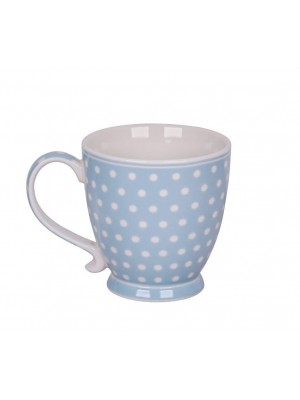 Кружка polka dot blue 430 ml